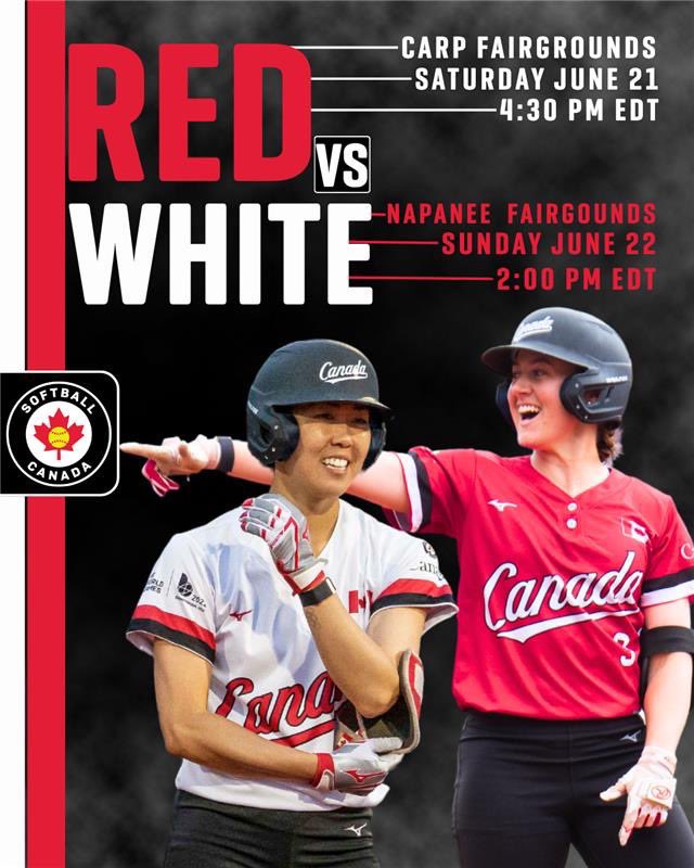 West Carleton Fastball (@wc_fastball) on Twitter photo Another exciting event coming up in a few weeks via your Carp Fastball Committee! In conjunction with <a href="/SoftballCanada/">Softball Canada</a> .Saturday June 21st at 4:30 pm Canadian Women’s Softball Team will be in Carp to play an inter squad game.Admission is free! Food and drinks available to purchase Another exciting event coming up in a few weeks via your Carp Fastball Committee! In conjunction with <a href="/SoftballCanada/">Softball Canada</a> .Saturday June 21st at 4:30 pm Canadian Women’s Softball Team will be in Carp to play an inter squad game.Admission is free! Food and drinks available to purchase