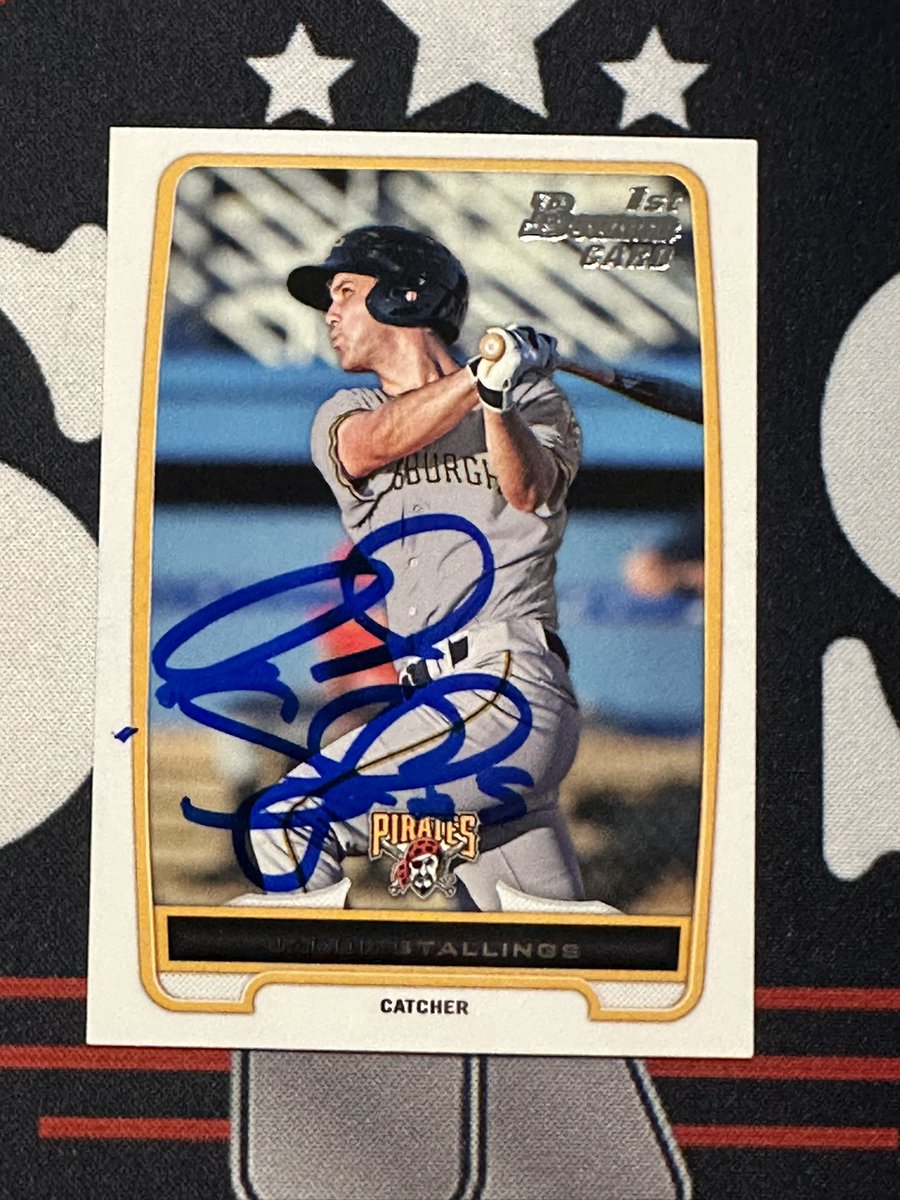 For Sale: Signed 2012 Bowman Draft Picks &amp; Prospects Jacob Stallings. Only 1 available. Asking $5 with 100% going directly to help homeless &amp; disabled veterans