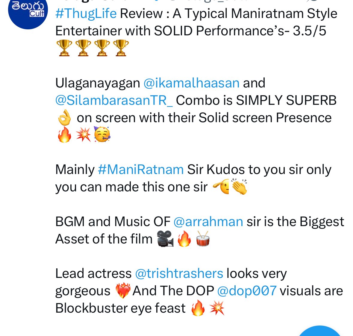 memrjai's tweet photo. @randysatha @ikamalhaasan @SilambarasanTR_ @arrahman @dop007 same content https://t.co/QdrJafu37S