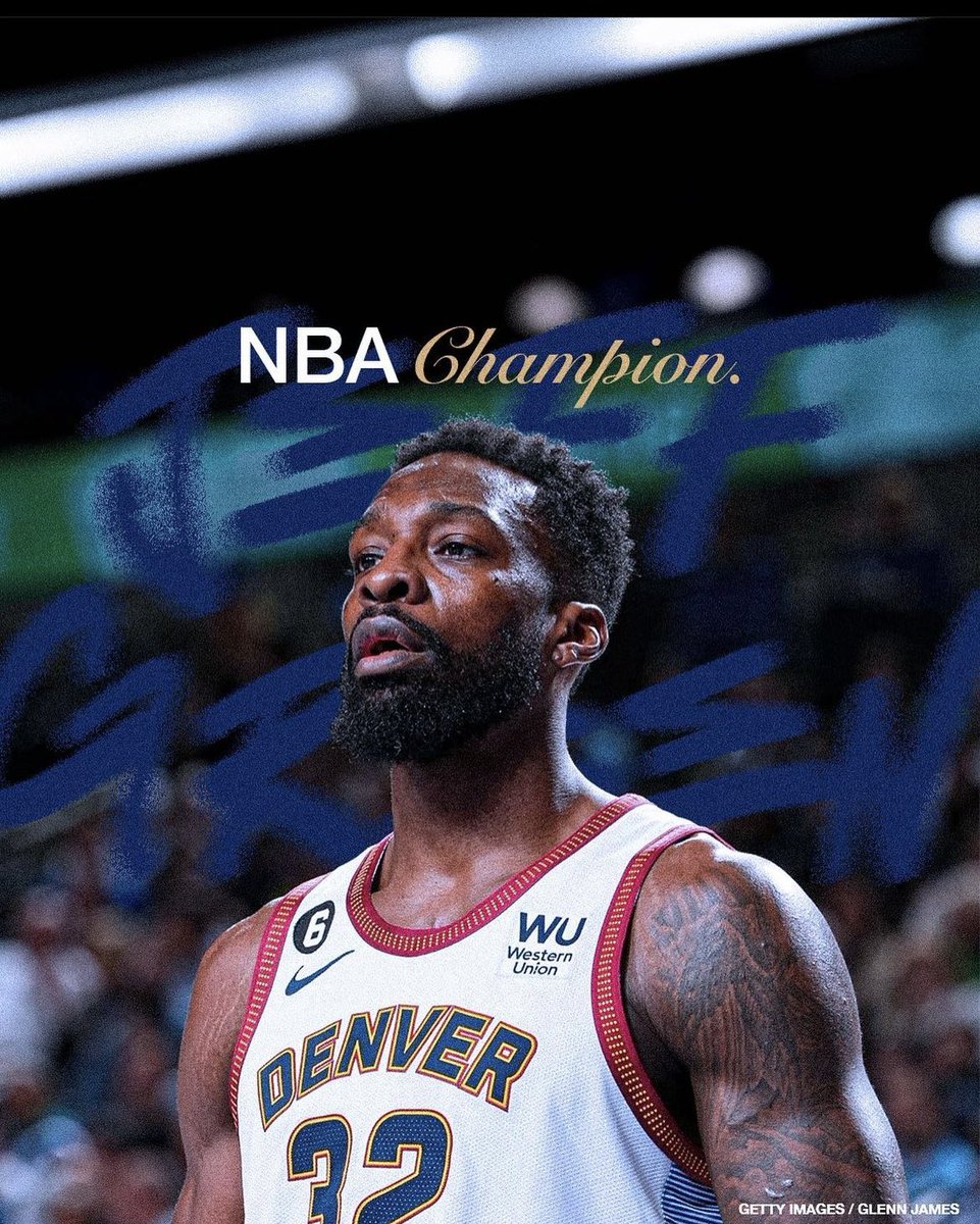 In spirit of the NBA Finals starting, 2 years ago my Godfather won his first ring with the Denver Nuggets in 2023 ⛏️ 
One day I’ll do the same…