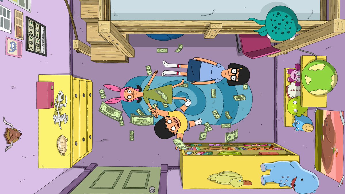 Snacks. Secrets. A family on the edge. 🍭 New episode of #BobsBurgers TONIGHT at 8/7c on FOX, next day on Hulu!