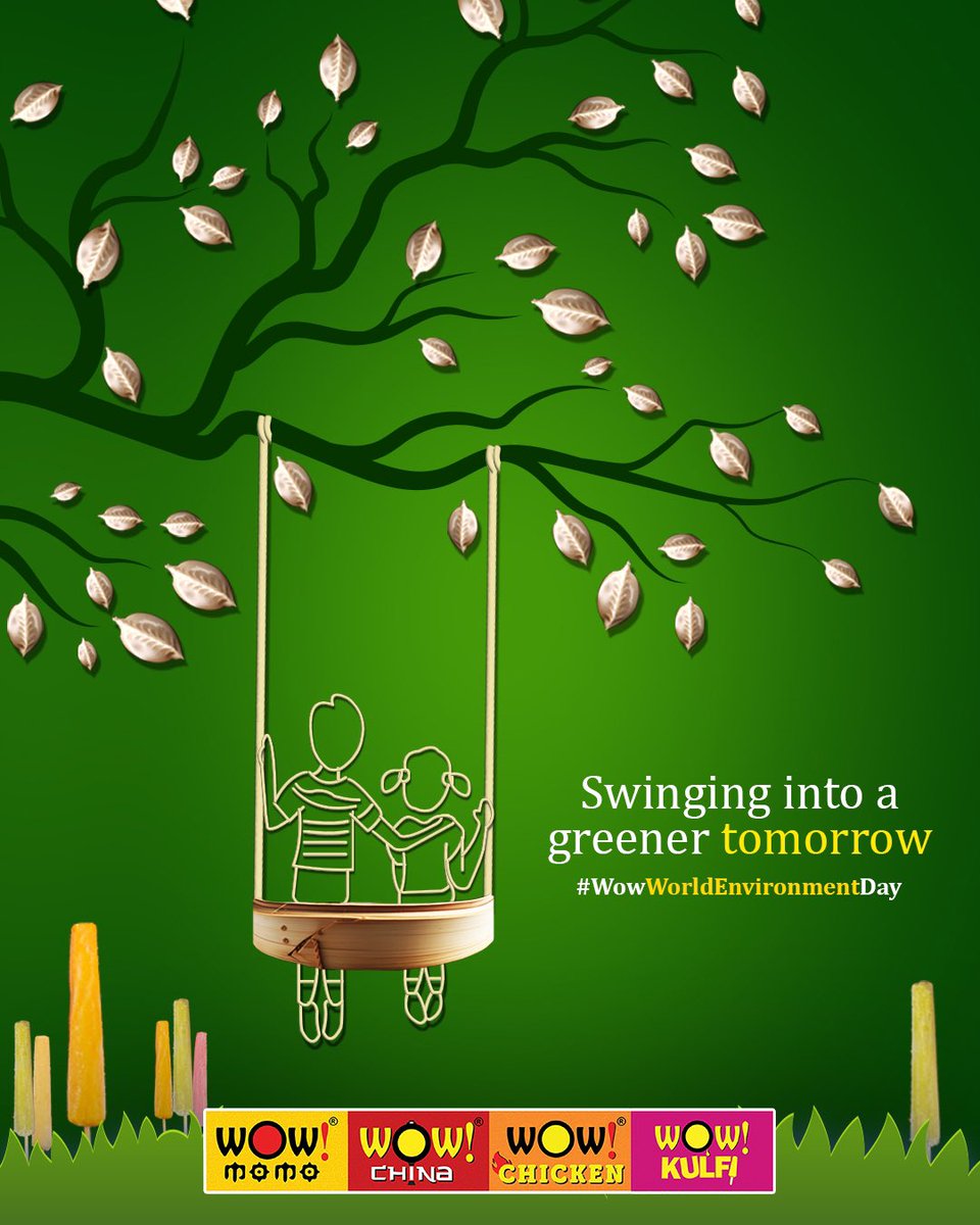 A greener world is not a choice, it’s the foundation for a better future. Let’s plant care in every action and build a wow tomorrow that feels as good as it tastes 🌱✨ #WowWorldEnviromentDay 
#wowmomos #wowchina #wowchicken #wowkulfi 
#worldenviromentday 
#trending #explore