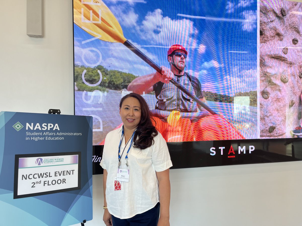 CSUDH College of Education (@csudheducation) on Twitter photo Two <a href="/CSUDHLBS/">Liberal Studies</a> students, Victoria & Marjam, attended <a href="/NASPAtweets/">NASPA</a>' 2025 National Conference for College Women Student Leaders held at <a href="/UofMaryland/">Univ. of Maryland</a> from May 28-30.
Thanks to <a href="/AAUW/">AAUW</a> for providing them the opportunity to experience this wonderful conference!
#WeAreCOE π₯ #NCCWSL2025 Two <a href="/CSUDHLBS/">Liberal Studies</a> students, Victoria & Marjam, attended <a href="/NASPAtweets/">NASPA</a>' 2025 National Conference for College Women Student Leaders held at <a href="/UofMaryland/">Univ. of Maryland</a> from May 28-30.
Thanks to <a href="/AAUW/">AAUW</a> for providing them the opportunity to experience this wonderful conference!
#WeAreCOE π₯ #NCCWSL2025