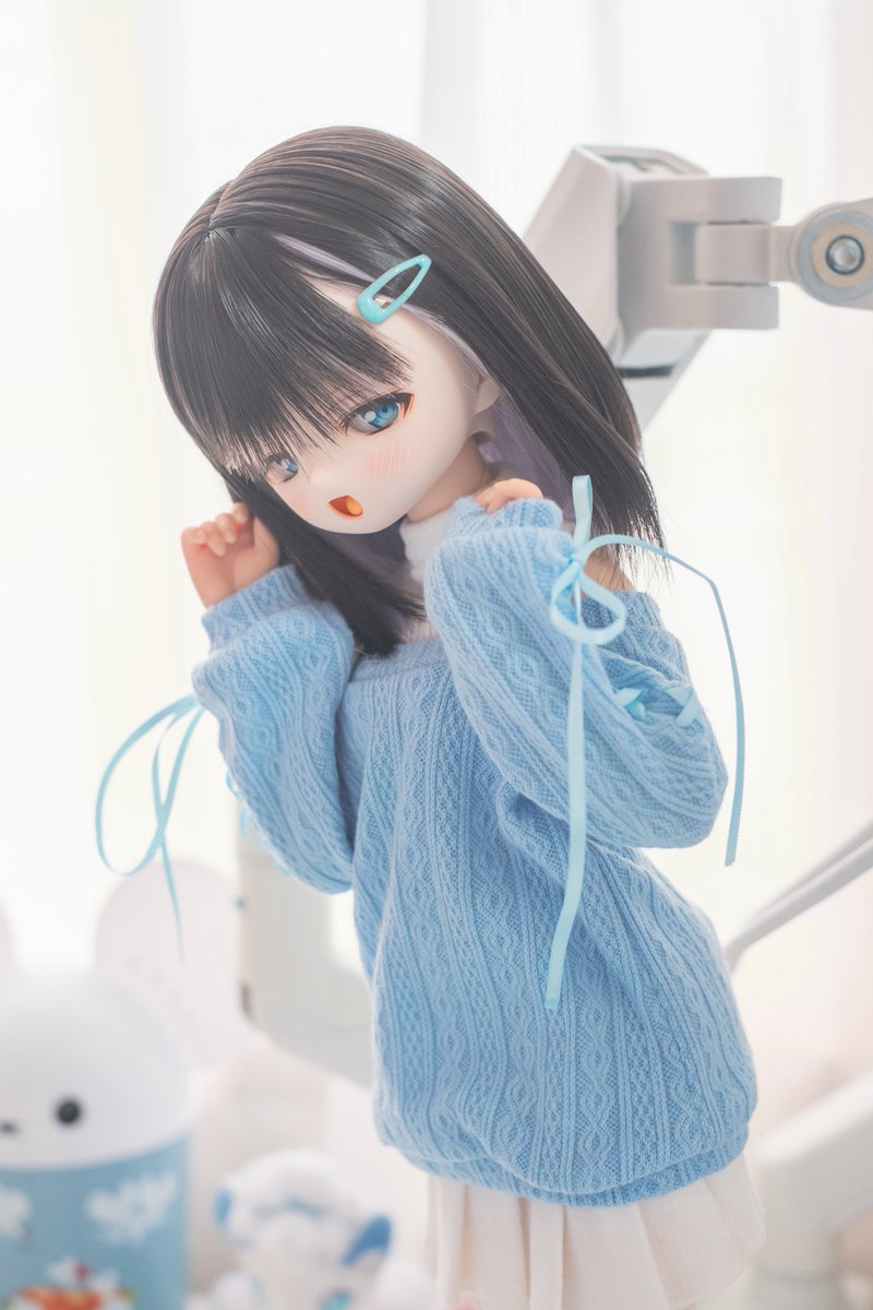 にあう〜？🤍💙
#みとねるっ子