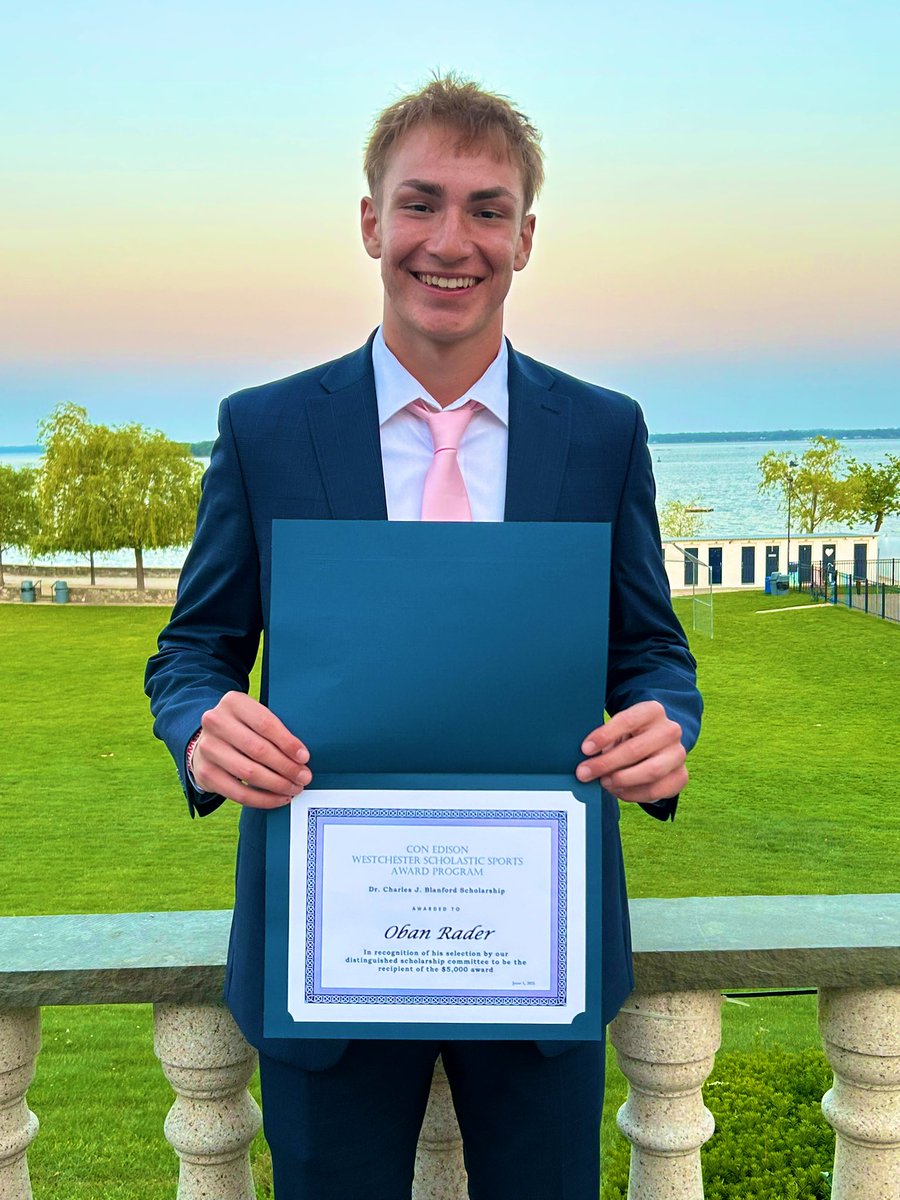 Incredible athlete, but an even more special human being who keeps telling his story. Proud to have coached this young man!!

Congrats to Oban on being recognized as a ConEd winner tonight and also to receive the Charles J. Blanford Scholarship!  

An all timer @ Lakeland!