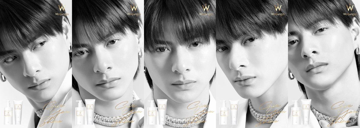 oricon's tweet photo. Number_i平野紫耀、
｢Wonjungyo Hair(ウォンジョンヨ ヘア)｣
艶めくストレートヘアの新ビジュアル公開❗️

顔立ちの美しさを活かす控えめメイクに
黒髪シースルーマッシュで正統派スタイル

｢皆さんのおかげで僕は今ずっと輝けてます｣
https://t.co/9WImlrBtII

#ウォンジョンヨヘア #平野紫耀 https://t.co/wXqSvQBF72