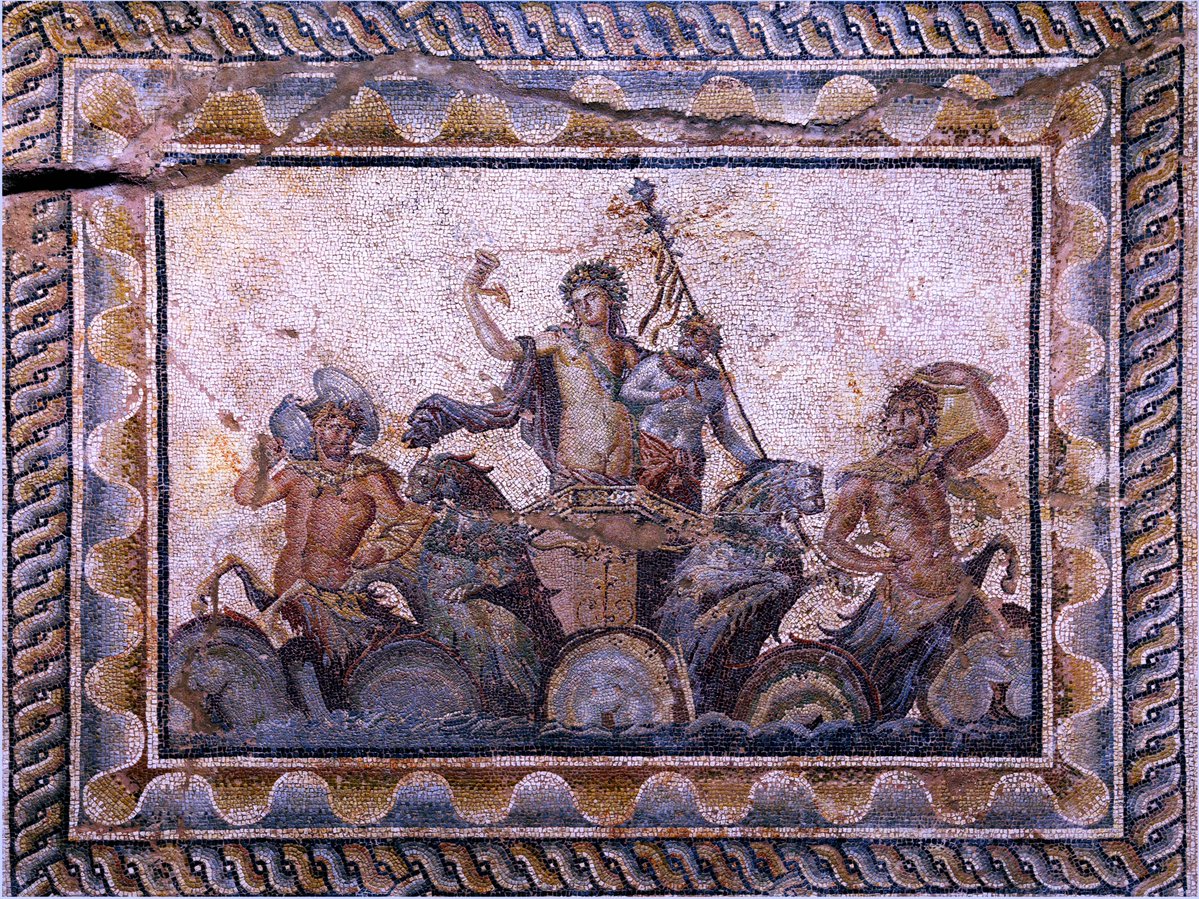 Epiphany of Dionysus🍷
Christian icons, epiphany, etc. influence from Ancient Greece, which is why they have so many similarities like communion.
Dionysus created grapes, so wine was the drinking of the God's blood. At times involved bull meat symbolically partaking god's essence