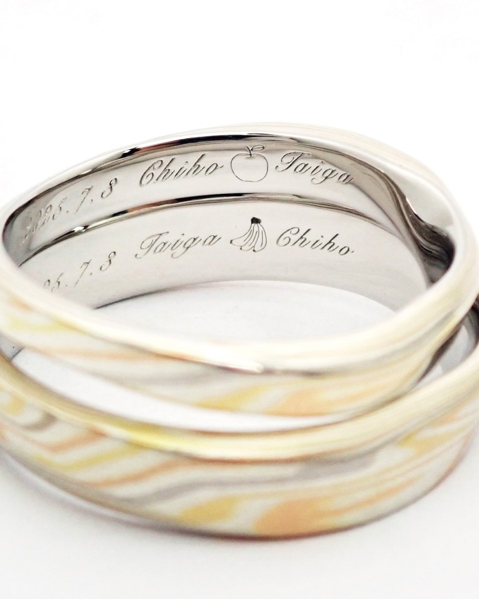 MOKUMEGANEYA_US's tweet image. [#Engravings]
We can engrave your favorite designs inside of your engagement ring and wedding bands.
It is also possible to Handwriting illustration!

▶️Free catalog: urx2.nu/PRAC 
#weddingband #weddingring #engagementring