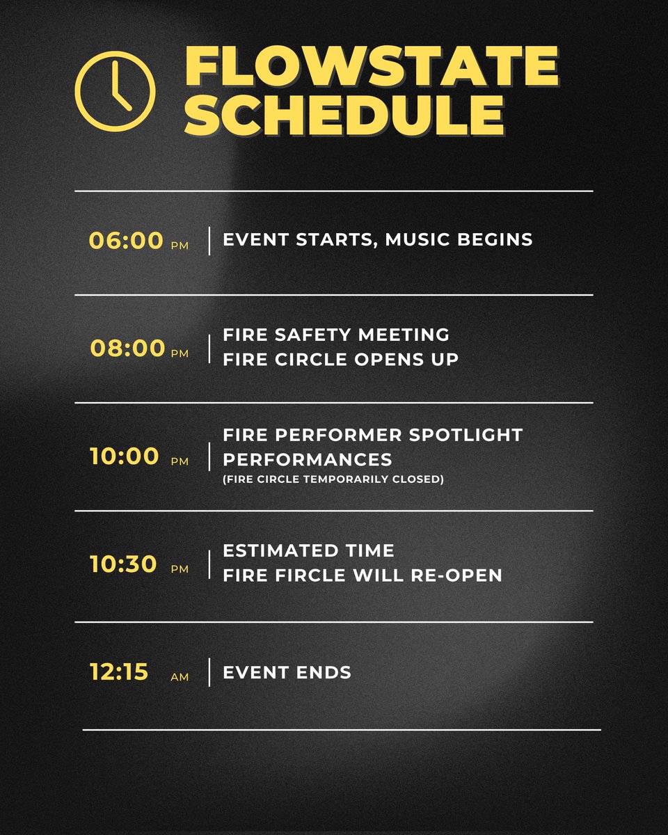 Flowstate 003 is here this Saturday!
<a href="/headnod_wav/">headnod.</a> on headline duties, full Turbosound Floodlight/TSW-218 rig, fire performance showcases, vendors, and more!

Tickets &amp; more in the comments 👇🏽