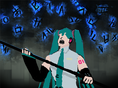 buburnt's tweet image. thinking abt when Yan jumped Hatsune Miku and nobody gaf