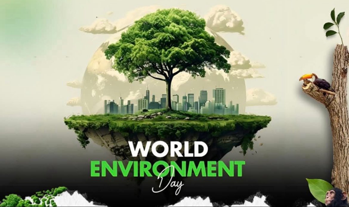Best Wishes for World Environment Day 🌳

Beat Plastic Pollution-It’s Now or Never!

Let’s all pledge “to reduce plastic waste, switch to eco-friendly alternatives,to protect trees&amp; plant more” which help in healthier ecosystems &amp; a more sustainable future 

#WorldEnvironmentDay