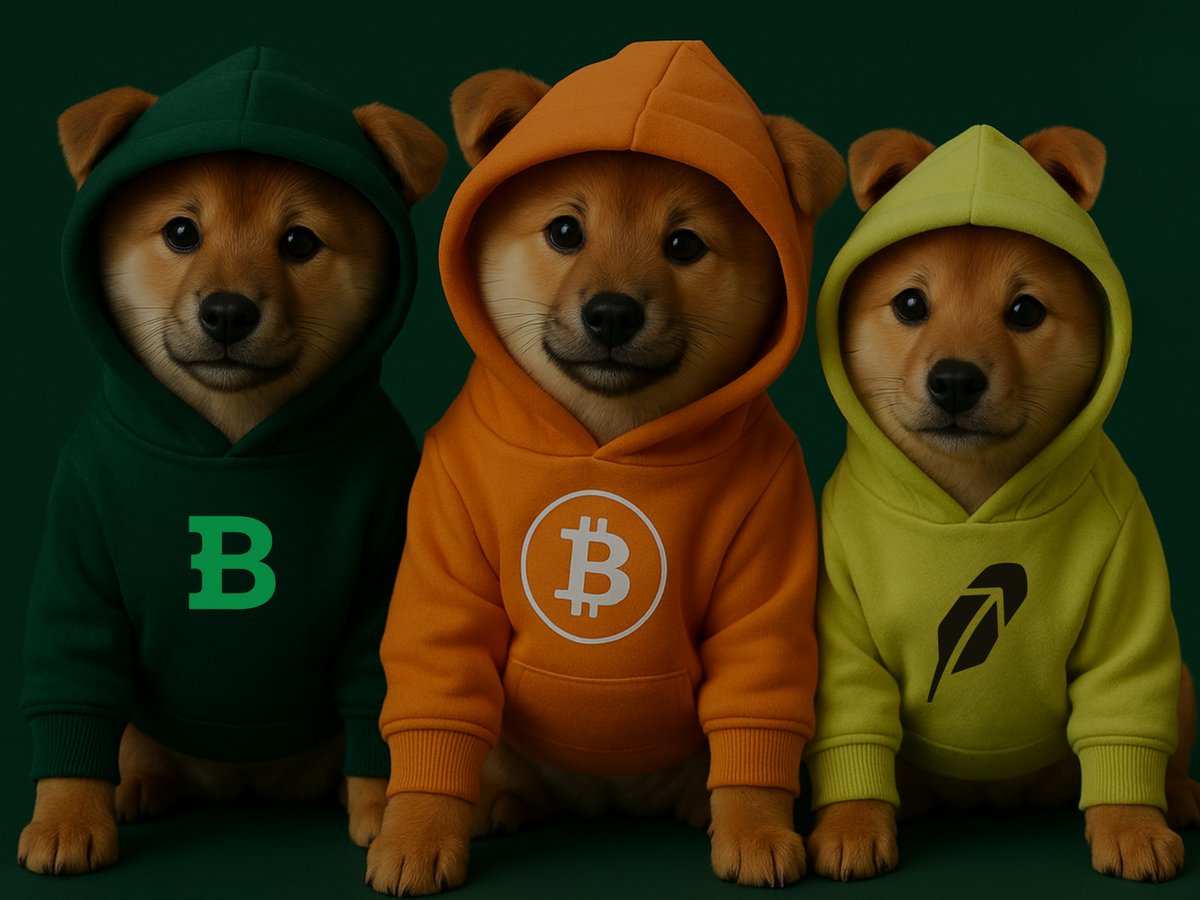 Like and Repost, if you want the $DOG of Bitcoin to be listed on both Bitstamp and Robinhood‼️