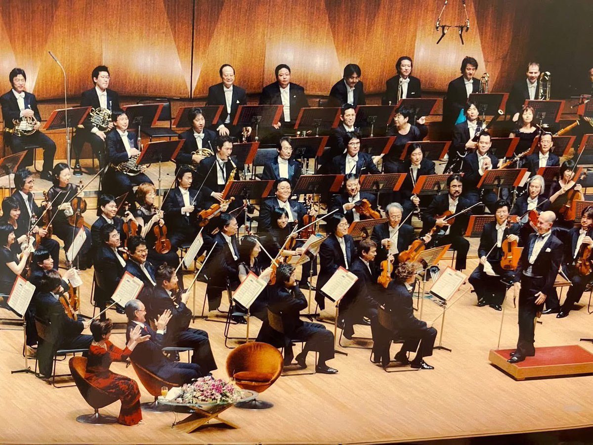 michiyoshi_web's tweet image. 長嶋さん長生きだった。

2003年 読響
@YNSO_Official