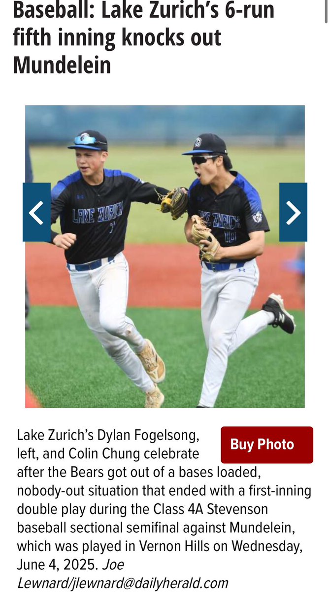 Matt Fogelsong (@mattfogelsong) on Twitter photo Another picture from the article. <a href="/DylanFogelsong/">Dylan Fogelsong</a>, <a href="/chung_colin3/">Colin Chung</a>, & <a href="/cashkaczmarek22/">Cash Kaczmarek</a> combined for 2 MASSIVE double plays, 6-4-3 & 4-6-3, to get out of jams! <a href="/LZHS_Baseball/">LZ Baseball</a> <a href="/lzhsathletics/">LZHS Athletics</a> Another picture from the article. <a href="/DylanFogelsong/">Dylan Fogelsong</a>, <a href="/chung_colin3/">Colin Chung</a>, & <a href="/cashkaczmarek22/">Cash Kaczmarek</a> combined for 2 MASSIVE double plays, 6-4-3 & 4-6-3, to get out of jams! <a href="/LZHS_Baseball/">LZ Baseball</a> <a href="/lzhsathletics/">LZHS Athletics</a>