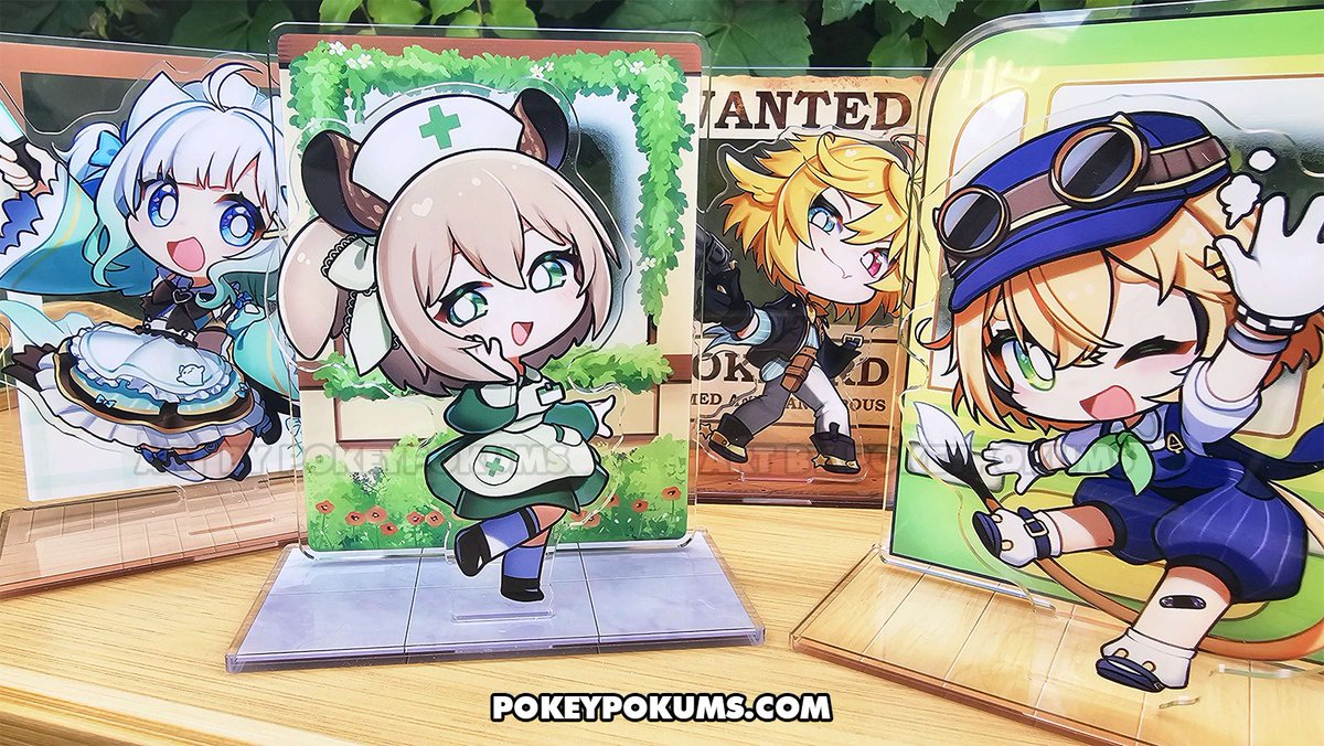My new indie standees debuting at Offkai !! 👀
 
👻💭🏆🚃