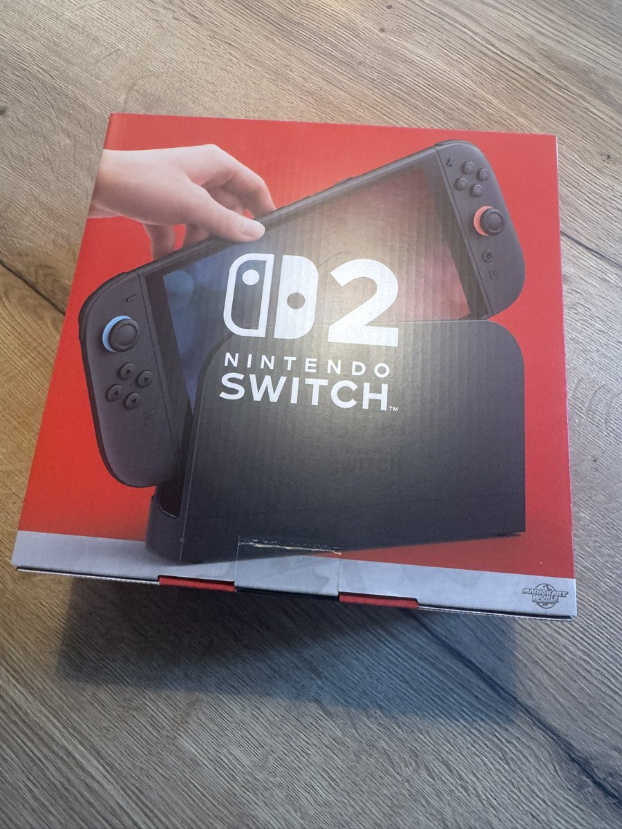 uncle__ko's tweet image. Switch2届いた