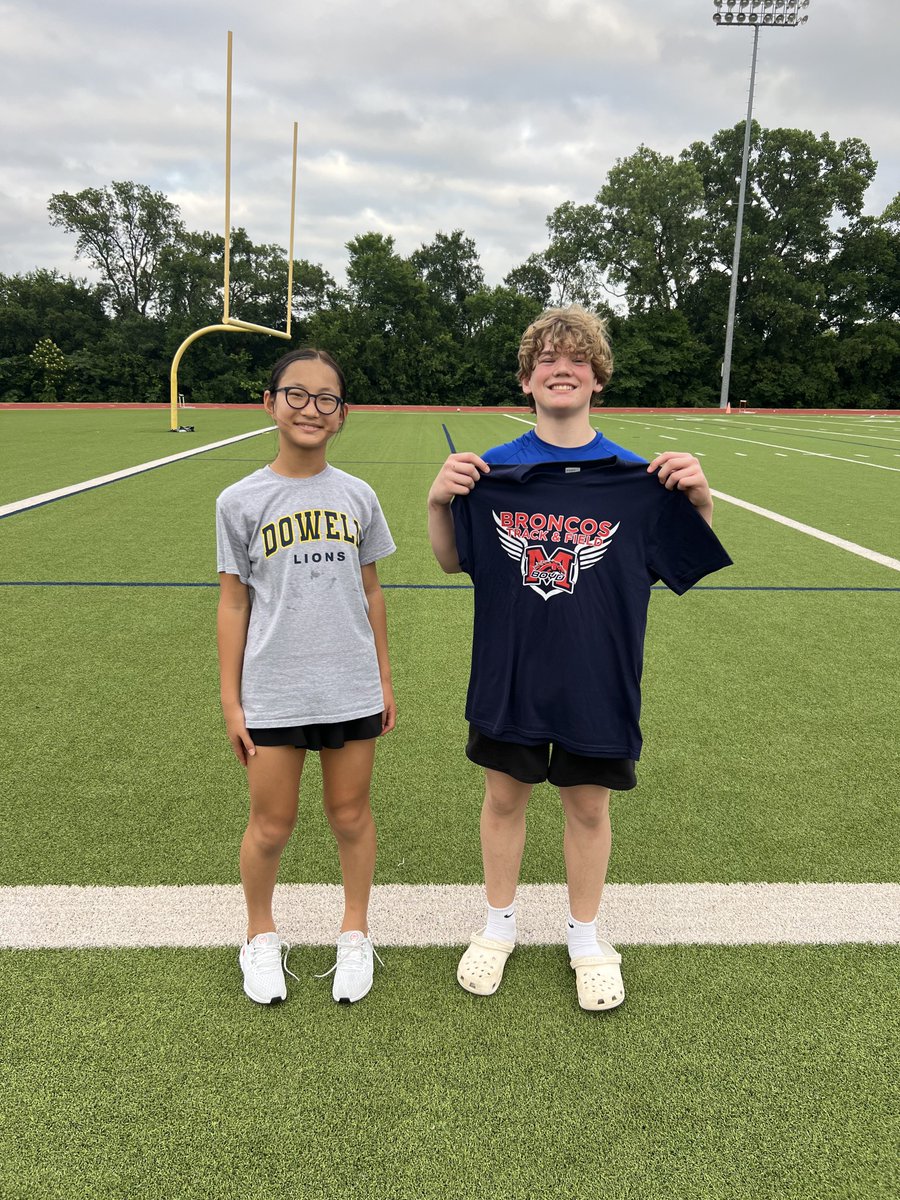 Coach Traylor 🇵🇦 (@coachtraylormed) on Twitter photo The second session of camp got competitive and these two did not disappoint. Great job competing Midoriko Takuno and Everette Giles‼️ <a href="/McKinneyBoydXC/">McKinney Boyd T & F</a> The second session of camp got competitive and these two did not disappoint. Great job competing Midoriko Takuno and Everette Giles‼️ <a href="/McKinneyBoydXC/">McKinney Boyd T & F</a>