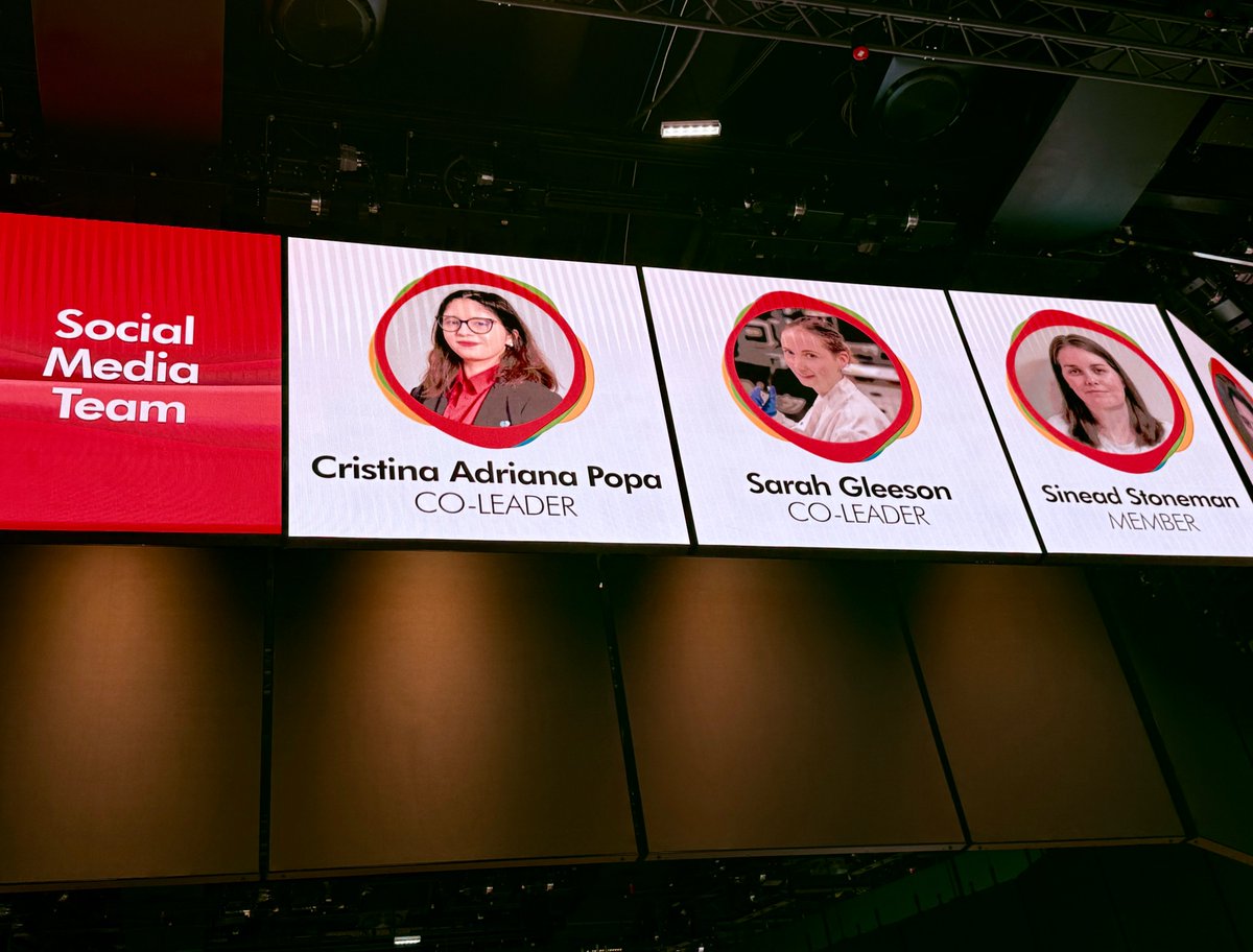 First #ERA25 day, my highlights

👉Officially started a new role for the Social Media team (🔥team)