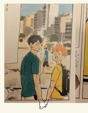 Este panel me recordó a esa vez que salieron estos extras de Haikyuu y todos estábamos de acuerdo con lo de las manos💕 #WB181 #haikyuu
