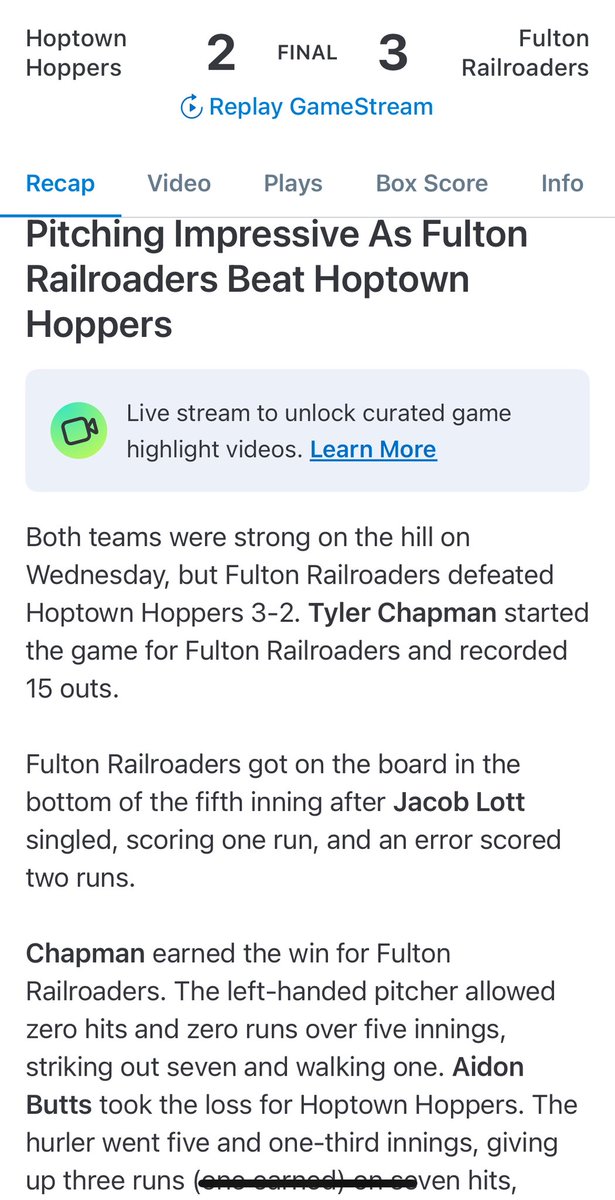 Tyler Chapman 2024 LHP 1B RF Jan 2006 GPA 3.9 tweet media