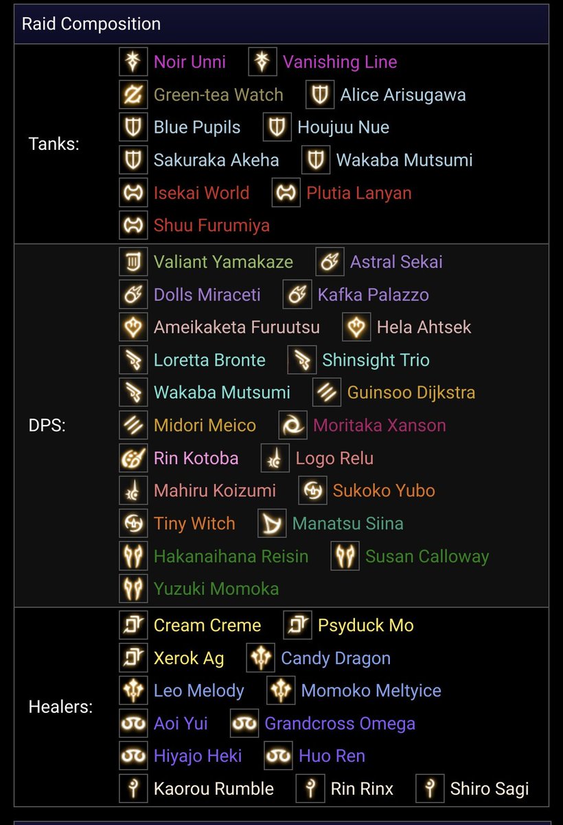 CoNekoNekoNeko's tweet photo. @taisan_ffxiv 参加メンバー紹介されてて草

#FF14 https://t.co/11zz9kODIM