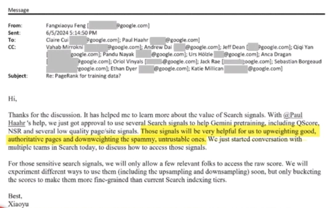Turns out Google’s AI Overviews are being powered by........ good-old search signals 🤣

Link building isn't going anywhere anytime soon.