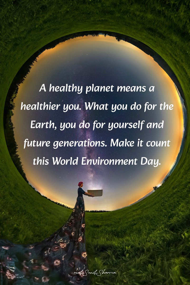 A healthy planet means a healthier you. What you do for the Earth, you do for yourself and future generations. Make it count this World Environment Day.🌍🌳
#WorldEnvironmentDay2025 #ThursdayMorning #ThursdayVibes #ThursdayMood