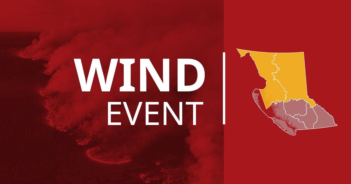 BC Wildfire Service (@bcgovfireinfo) on Twitter photo We anticipate a challenging three-day period for the Dawson Creek, Fort St. John and Fort Nelson fire zones, beginning June 6. Expect local wind gusts of up to 70 km/h and extreme fire behaviour.
Conditions may change rapidly – please stay informed: blog.gov.bc.ca/.../forecasted… We anticipate a challenging three-day period for the Dawson Creek, Fort St. John and Fort Nelson fire zones, beginning June 6. Expect local wind gusts of up to 70 km/h and extreme fire behaviour.
Conditions may change rapidly – please stay informed: blog.gov.bc.ca/.../forecasted…