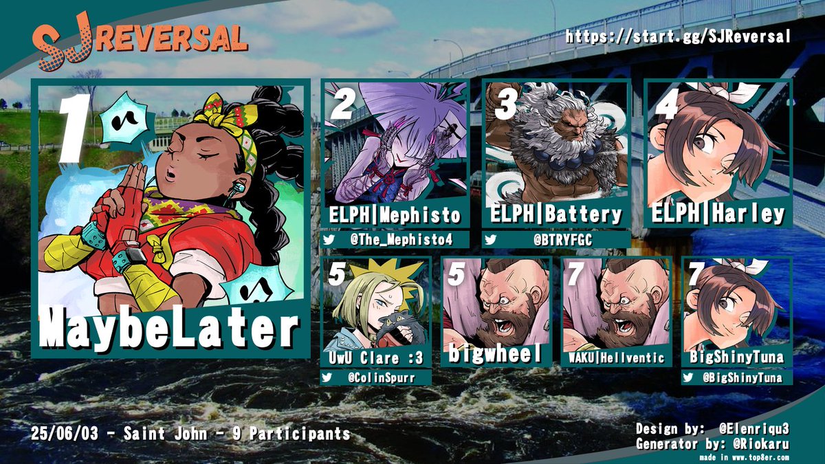 Results from last night's SJ Reversal!

Get signed up for next week:
 start.gg/SJReversal