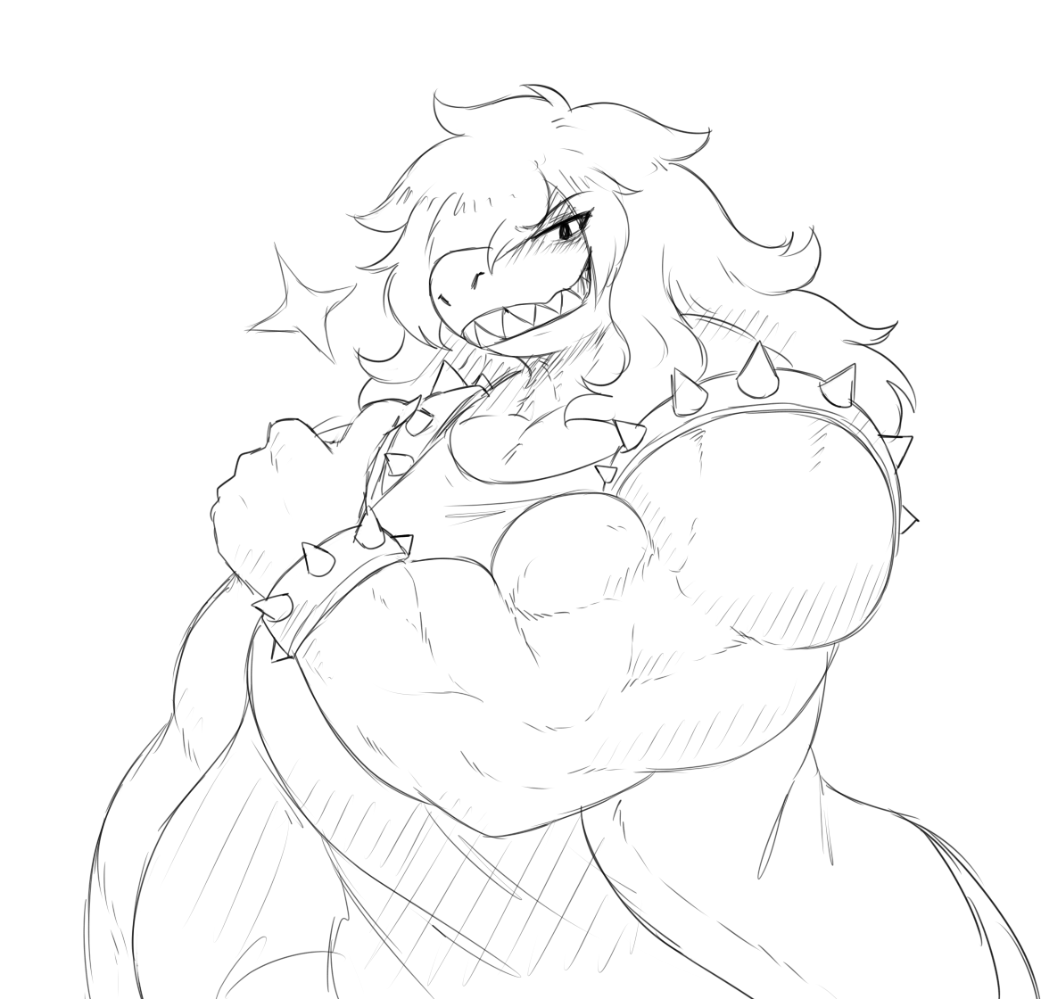 since deltarune happened, here's a big susie