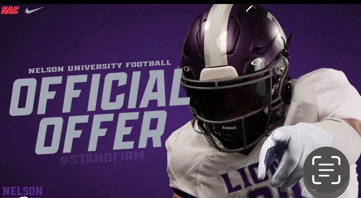 Aiden Moss (@aiden_moss75) on Twitter photo #AGTG After a amazing conversation, I am BLESSED to recieve my 1st football offer from Nelson University!!!
<a href="/Garrison_Oline/">Brian Garrison</a> <a href="/NelsonUFootball/">NELSON Football</a> <a href="/CoachTMcCormick/">Tanner McCormick</a> <a href="/CoachGarcia212/">Scott Garcia</a> <a href="/nelson_kortis/">Nelson Kortis</a> <a href="/GroesbeckGoats/">Groesbeck ISD</a> #OLINEMAFIA #AGTG After a amazing conversation, I am BLESSED to recieve my 1st football offer from Nelson University!!!
<a href="/Garrison_Oline/">Brian Garrison</a> <a href="/NelsonUFootball/">NELSON Football</a> <a href="/CoachTMcCormick/">Tanner McCormick</a> <a href="/CoachGarcia212/">Scott Garcia</a> <a href="/nelson_kortis/">Nelson Kortis</a> <a href="/GroesbeckGoats/">Groesbeck ISD</a> #OLINEMAFIA