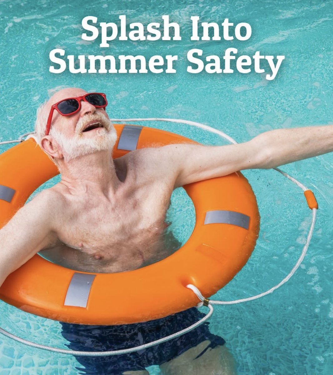 SeniorHelpersPA's tweet photo. Ready to dive into summer? 🌞🏊‍♂️ 

June is Senior Helpers Safety Month! Here are our top tips to help seniors splash into summer safely and confidently— Safety first means fun for everyone! 

🔗Read more: https://t.co/QNPCuqRzmw

#SeniorSafety #SummerTips #SplashSafely https://t.co/evAWAcR6fx
