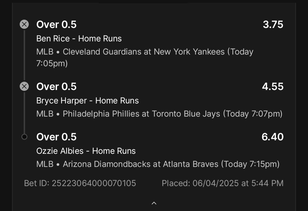 DanielJoveski's tweet photo. @1TakePickz @AllinStream Why you delete this parlay idiot? https://t.co/Iz0pHlJZJl