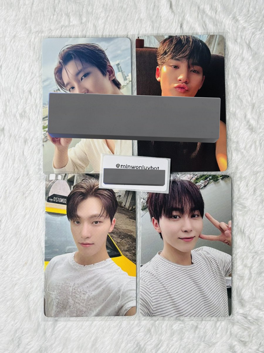 wts lfb svt ph

seventeen spill the feels final ver. pc

avail: seungkwan and dino
tingi
₱650 each, can lower if payo
3 days to 1 week dop with 30% nrdp

help rt. thank you! ^^
