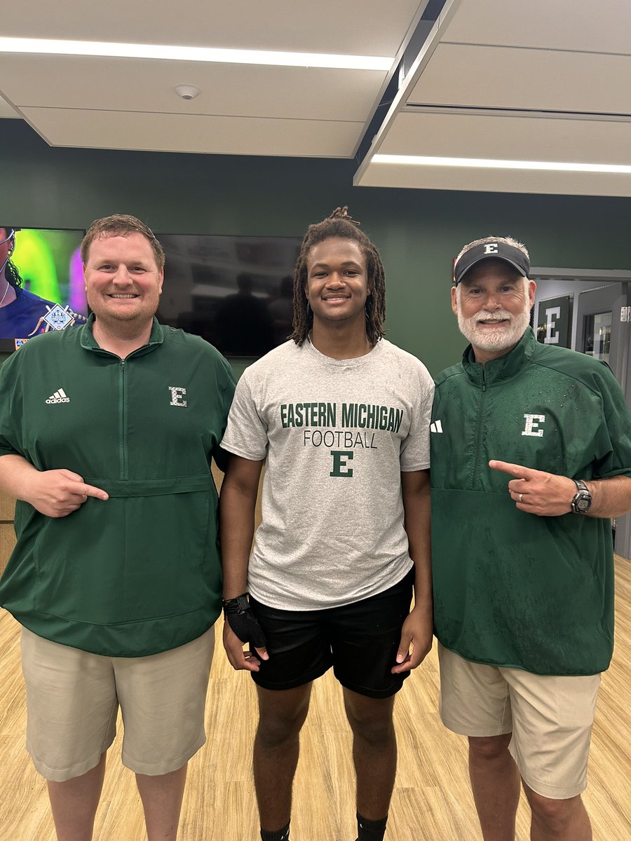 Tyler Gullatt ‘28 (@tgullatt_6) on Twitter photo After a great camp and conversation with <a href="/Coach_Creighton/">Chris Creighton</a> & <a href="/CoachBenNeedham/">Ben Needham</a> I am extremely blessed to receive my 3rd offer from <a href="/EMUFB/">Eastern Michigan Football</a> #AGTG After a great camp and conversation with <a href="/Coach_Creighton/">Chris Creighton</a> & <a href="/CoachBenNeedham/">Ben Needham</a> I am extremely blessed to receive my 3rd offer from <a href="/EMUFB/">Eastern Michigan Football</a> #AGTG