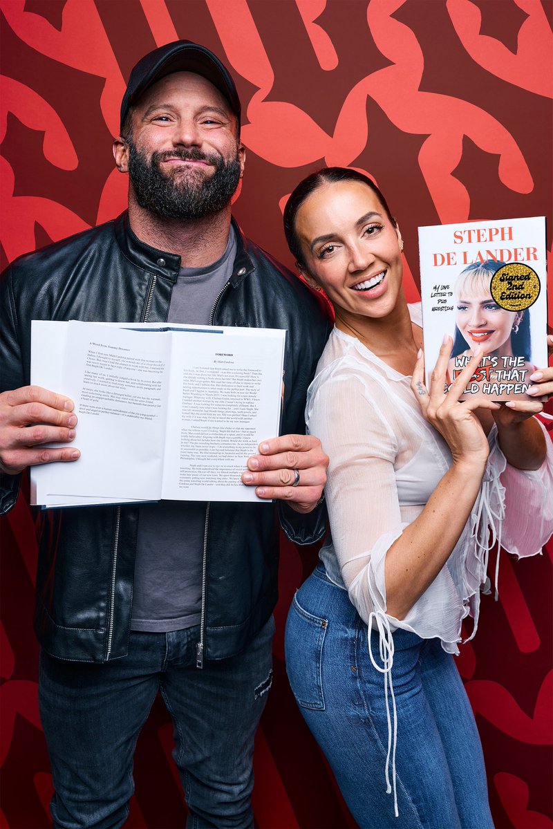 Matt Cardona (@themattcardona) on Twitter photo I just came back from <a href="/stephdelander/">STEPH DE LANDER</a>’s Book Launch Party! 🤯
I’m not going to make a long post on social media about how proud I am of her. Read the foreword I wrote in the book!
But I am proud of her. Congrats Steph.
Get the book at stephdelanderbook.com I just came back from <a href="/stephdelander/">STEPH DE LANDER</a>’s Book Launch Party! 🤯
I’m not going to make a long post on social media about how proud I am of her. Read the foreword I wrote in the book!
But I am proud of her. Congrats Steph.
Get the book at stephdelanderbook.com