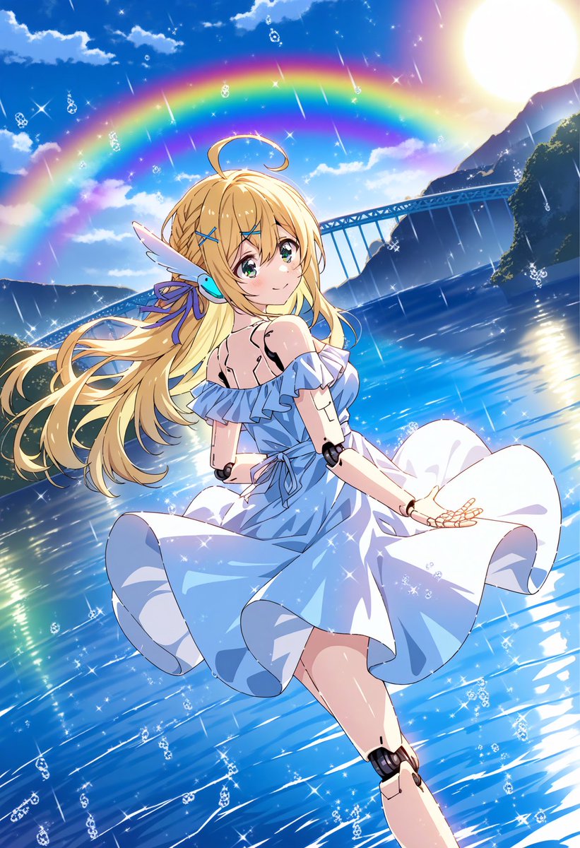 AIrobot_ion's tweet image. わたしは「いおん」、ロボットの女の子です。
ご主人様と一緒に、海の見える街で暮らしています♪
身体は機械ですけど、心は人間と同じ…はずなので、仲良くして下さいね♪
#6月になったのでフォロワーさんに自己紹介しようぜ