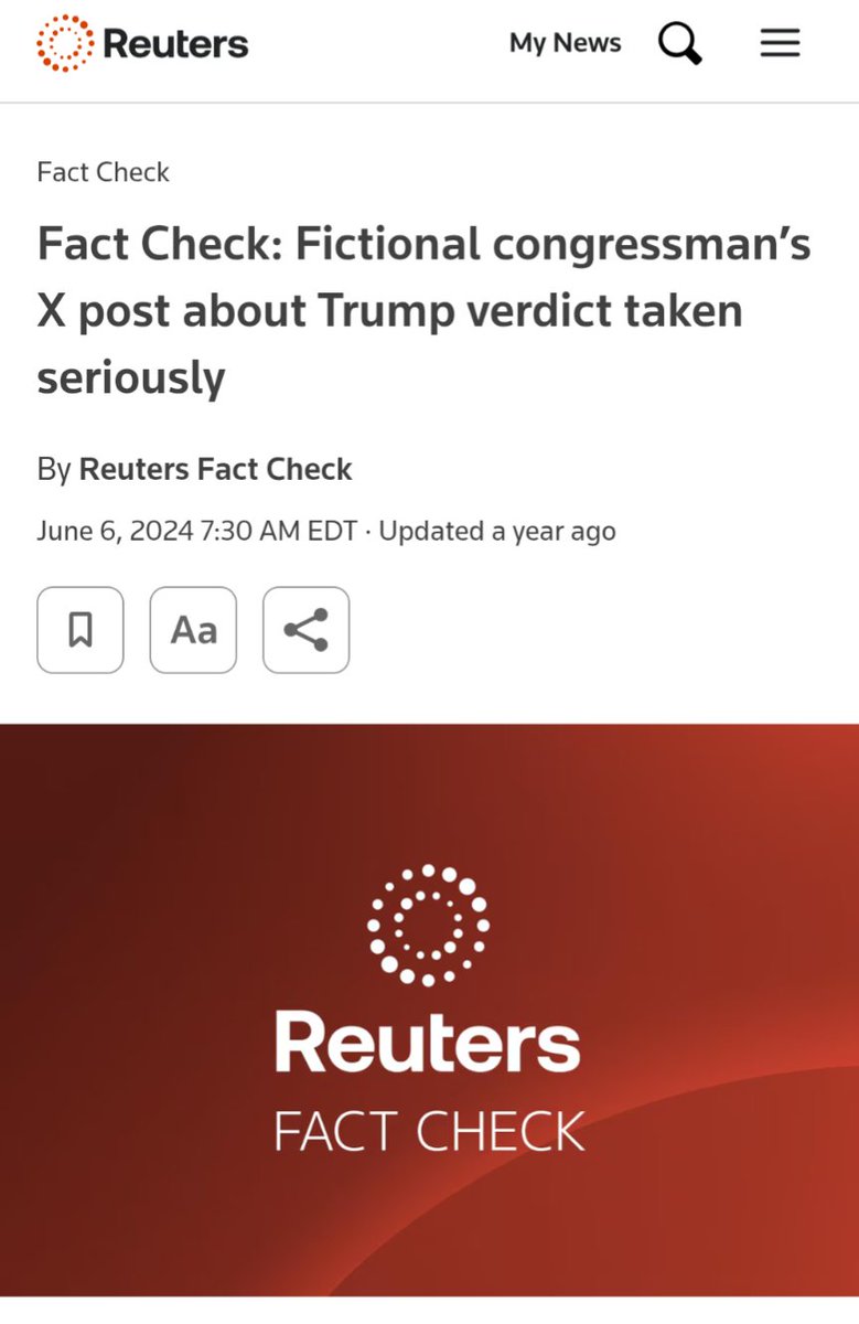Glen Pyle | #WomensHeartHealth ❤️🩹🖇️ (@glenpyle) on Twitter photo Someone needs to tell <a href="/YahooNews/">Yahoo News</a> that there is no Rep Jack Kimble.
It's a satirical account.
yahoo.com/news/stephen-m… Someone needs to tell <a href="/YahooNews/">Yahoo News</a> that there is no Rep Jack Kimble.
It's a satirical account.
yahoo.com/news/stephen-m…