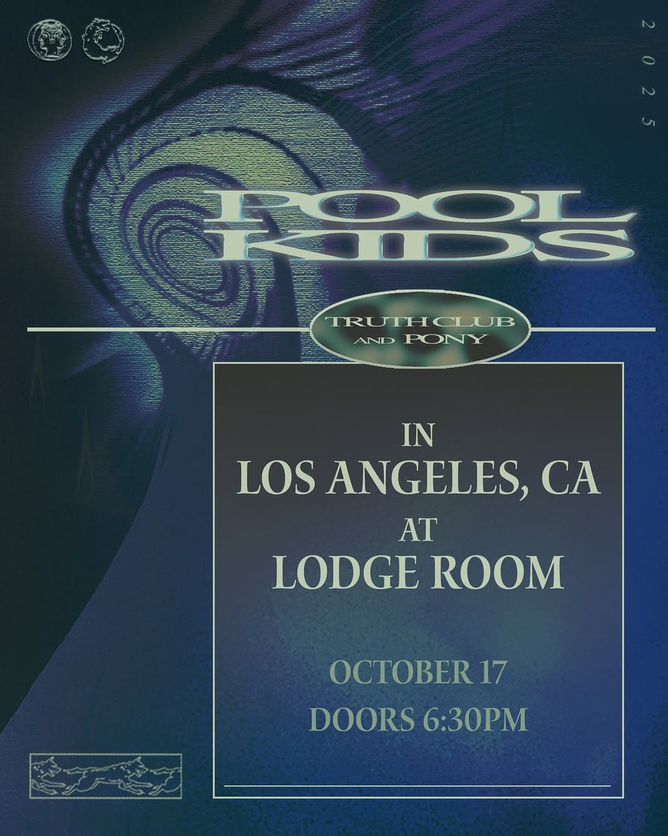 Just Announced‼️<a href="/poolkidsband/">pool kids</a> play Lodge Room on October 17 with <a href="/jointruthclub/">truth club</a> and <a href="/PONYtoronto/">PONY</a> ❤️‍🔥❤️‍🔥 tickets on sale Friday 10am 🎫 lodgeroomhlp.com/shows/pool-kids