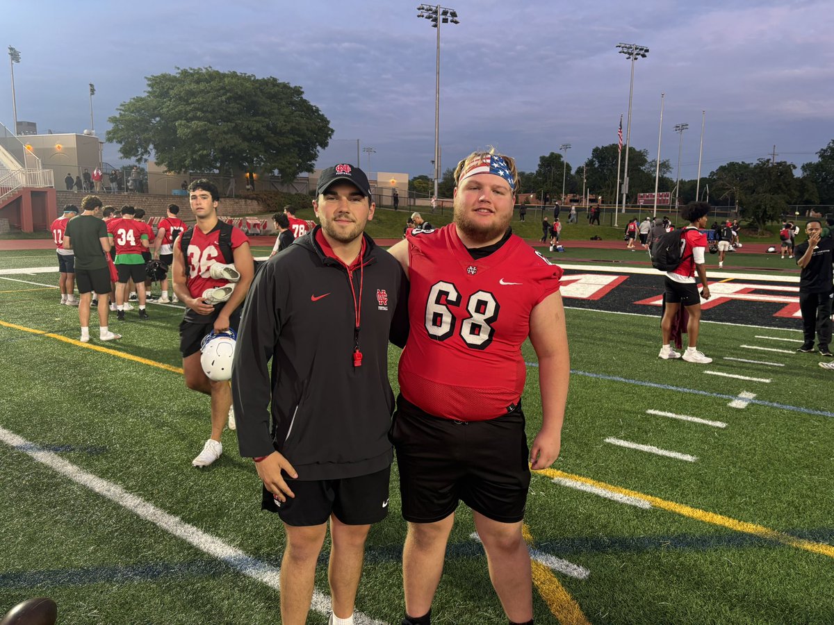 Matthew Schetter (@mattscetter) on Twitter photo Thank you <a href="/football_ncc/">NCC Football</a> for the great camp I learned a lot and had some good competition.
<a href="/wdp_football/">West De Pere Football</a> <a href="/CoachWazNCC/">Coach Jonas Waskosky</a> Thank you <a href="/football_ncc/">NCC Football</a> for the great camp I learned a lot and had some good competition.
<a href="/wdp_football/">West De Pere Football</a> <a href="/CoachWazNCC/">Coach Jonas Waskosky</a>