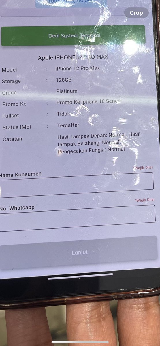inesaurus's tweet photo. WTS santai
IPHONE 12 PROMAX 128GB
BH: 100% (baru ganti 4 mei 2025 di singapore)
Minus Body pemakaian dent dikit bgt
LCD, kamera, tombol2an aman
ex Ibox PA/A
Box ada, kabel ada
8,5 nego
Jual 12 promax, 12pm, jual iphone, 12 pm

📍JakSel https://t.co/qD5fYbffrf