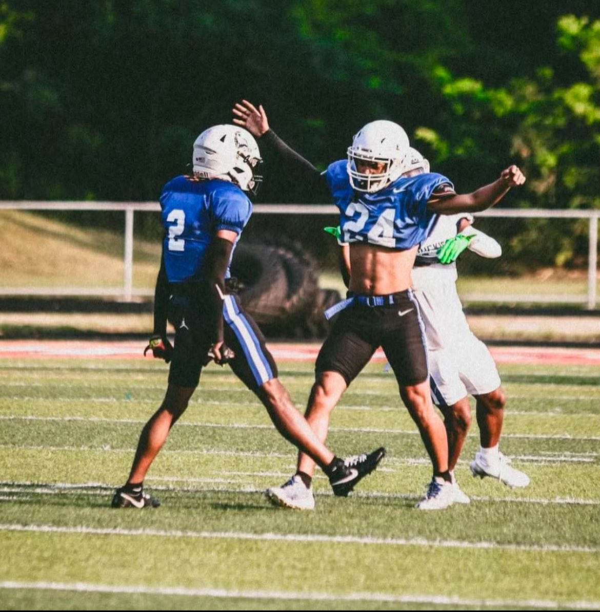 #AGTG after a great conversation with <a href="/BallCoachHP/">Coach D</a> I’m blessed to receive an offer from Howard university. <a href="/joshaleman33/">Joshua Aleman</a> <a href="/NoblePolk/">Noble Polk</a> <a href="/brassfield_mark/">Coach Mark Brassfield</a> <a href="/CoachWadeSteven/">Coach_S.Wade, M.Ed.</a> <a href="/JCjuco/">Jason Osteen</a> <a href="/TRUHuntPerform/">TRU Hunt Performance</a> <a href="/CoachReason_85/">Joey Reason</a>