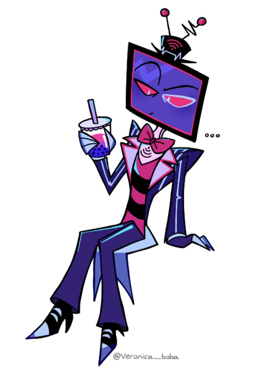 veronica__boba's tweet image. some more 🏳️‍🌈🧋

#VoxHazbinHotel #PrideMonth #HazbinHotel