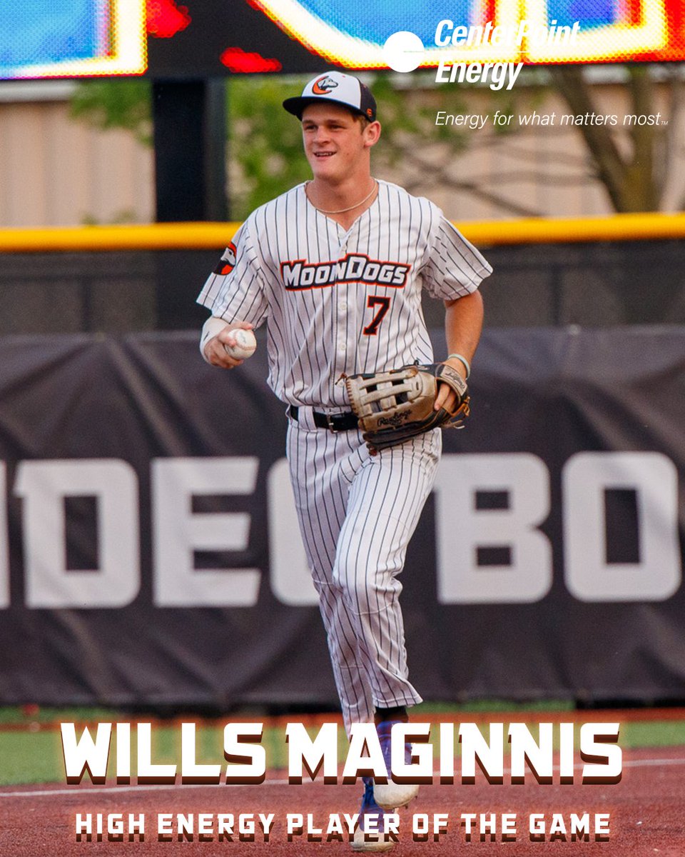 Mankato MoonDogs (@mankatomoondogs) on Twitter photo Wills Maginnis (<a href="/Wmaginn08/">Wills Maginnis</a>) is your CenterPoint Energy (<a href="/CenterPoint/">CenterPoint Energy</a>) Player of the Game!
#GoDogs Wills Maginnis (<a href="/Wmaginn08/">Wills Maginnis</a>) is your CenterPoint Energy (<a href="/CenterPoint/">CenterPoint Energy</a>) Player of the Game!
#GoDogs