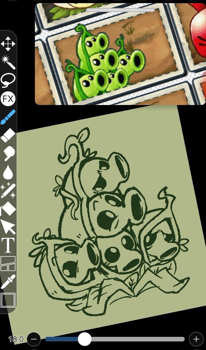 kinomotoroka's tweet photo. Wip :)
#pvsz #art https://t.co/WwyK8fDl93
