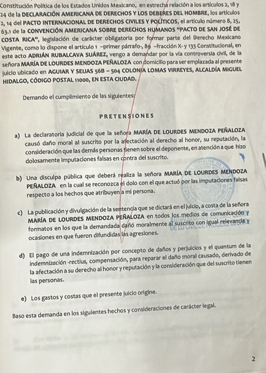 Elena Chávez (@luzelenachavez8) on Twitter photo Cuánto molesta a lospolíticos corruptos que les saquen sus verdades que de inmediato recurren a demandar a periodistas como <a href="/lumendoz/">Lourdes mendoza</a> a quien tuvieron 3 horas acosándola con 150 preguntas. Tú, <a href="/AdrianRubalcava/">Adrián Rubalcava</a> eres un cobarde, con demandas no vas a tapar lo que has sido y eres. Cuánto molesta a lospolíticos corruptos que les saquen sus verdades que de inmediato recurren a demandar a periodistas como <a href="/lumendoz/">Lourdes mendoza</a> a quien tuvieron 3 horas acosándola con 150 preguntas. Tú, <a href="/AdrianRubalcava/">Adrián Rubalcava</a> eres un cobarde, con demandas no vas a tapar lo que has sido y eres.