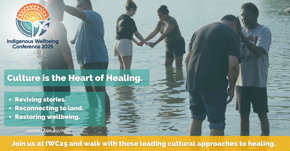 🧠 Cultural healing isn’t alternative. It’s foundational.

From bush medicine to storytelling, community healing to spiritual connection, our wellbeing is grounded in culture. At #IWC25, we’re highlighting Indigenous approaches that centre culture, not as an add-on, but as the