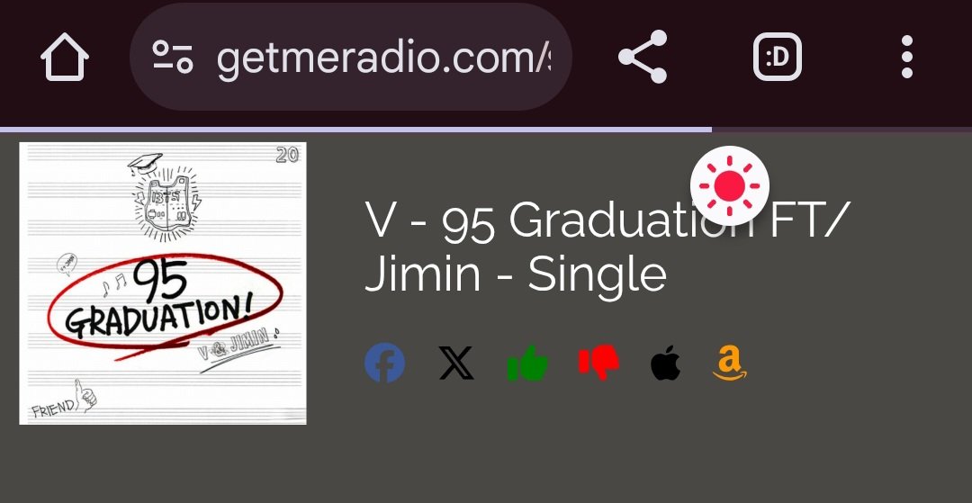 TaeKook_Radio's tweet photo. Thank you @RadioTucka56 for playing #95Graduation (#Jimin) by #V & #PleaseDontChange from #Golden by #JUNGKOOK this evening.
#TKRadio β¨οΈ95 π π« πͺπͺ https://t.co/CkccSgEjPs