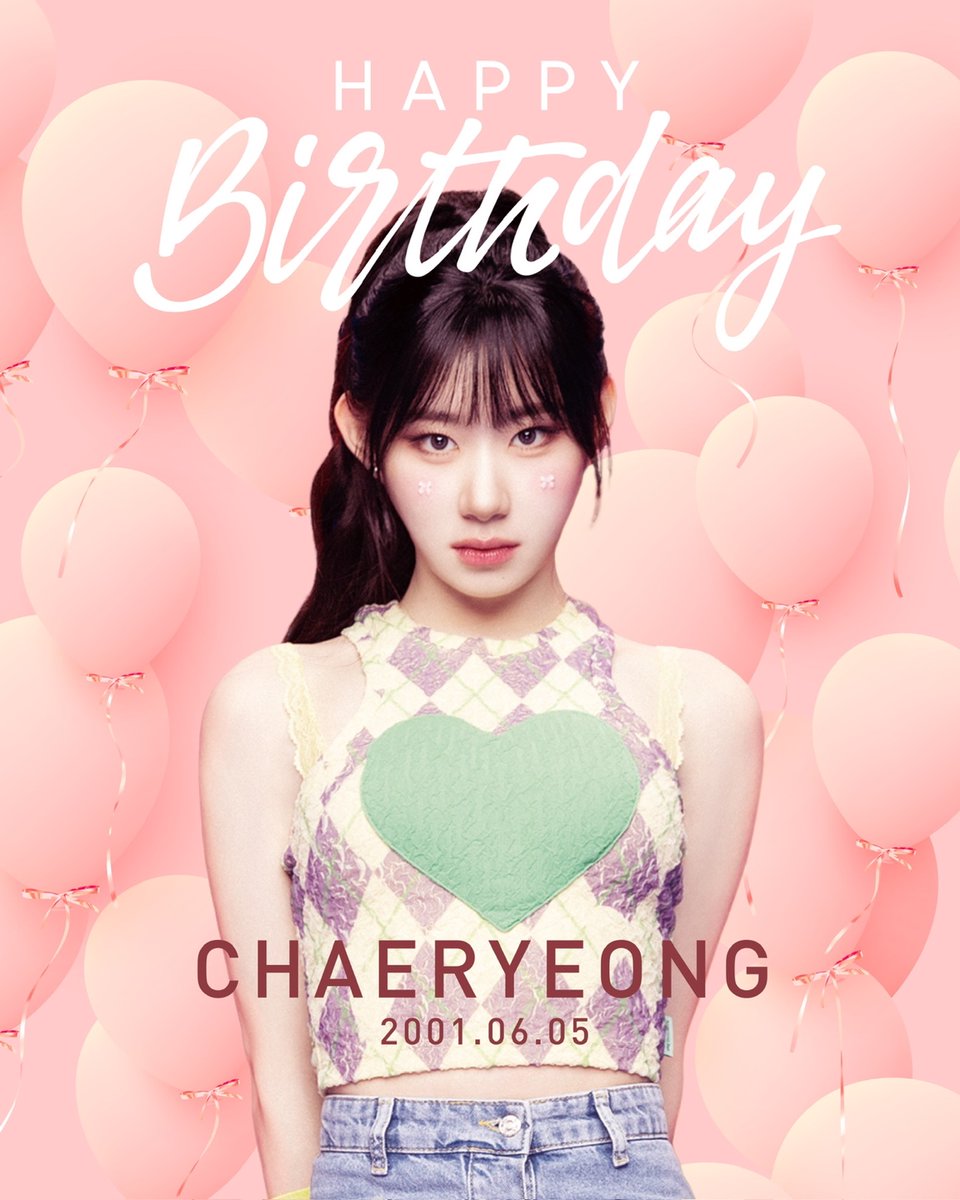 🎉CHAERYEONG HAPPY BIRTHDAY🎉
チェリョン、お誕生日おめでとう🥳✨

<a href="/ITZYofficial/">ITZY</a>
<a href="/JYPEITZY_JP/">ITZY JAPAN OFFICIAL</a>

#ITZY #MIDZY #CHAERYEONG #チェリョン
#HappyChaeryeongDay #채령
#령원한_내사랑_채령아_생일축하해
#SweetLikeCHAERYDay