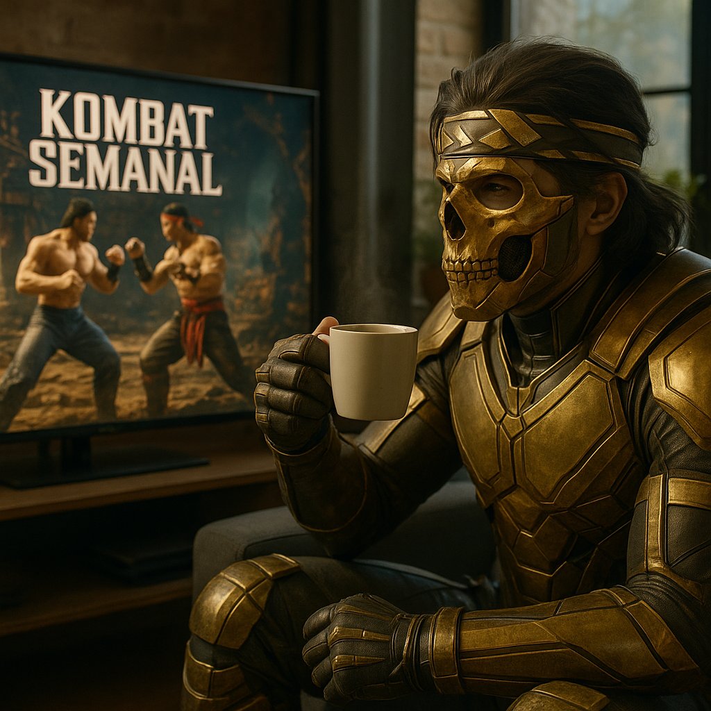 pr0_fighter's tweet image. O Kombat Semanal de hoje foi tão tranquilo que até deu tempo de tomar um café entre os rounds ☕
Mas quem não deu sossego foi o @Ragnak__ que passou o rodo e garantiu a vitória! 🔥 GG demais!
#KombatSemanal #ProFighter @MaxViannaYT